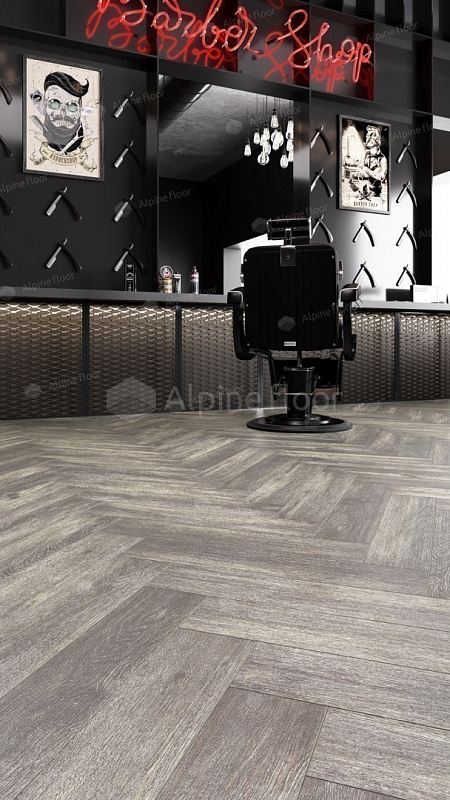 Кварцвинил Alpine Floor Parquet Lvt Eco 16-8 Венге Грей