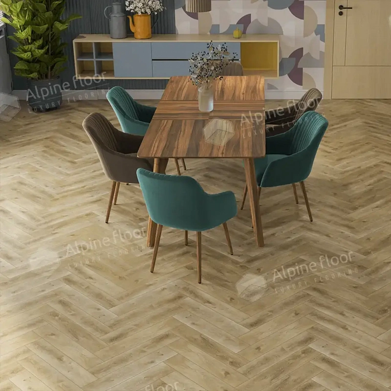 Кварцвинил Alpine Floor Parquet LVT Eco 16-34 Дуб Кастор