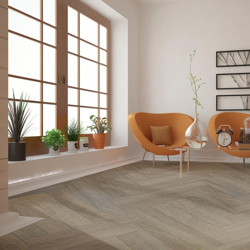 Кварцвинил Boho Aqua Herringbone AQ 209 Дуб Антрим