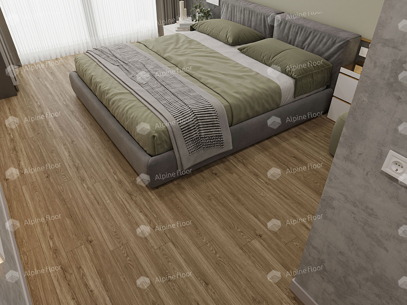 Кварцвинил Alpine Floor Sequoia Lvt Еco 6-11 Секвойя Рустикальная