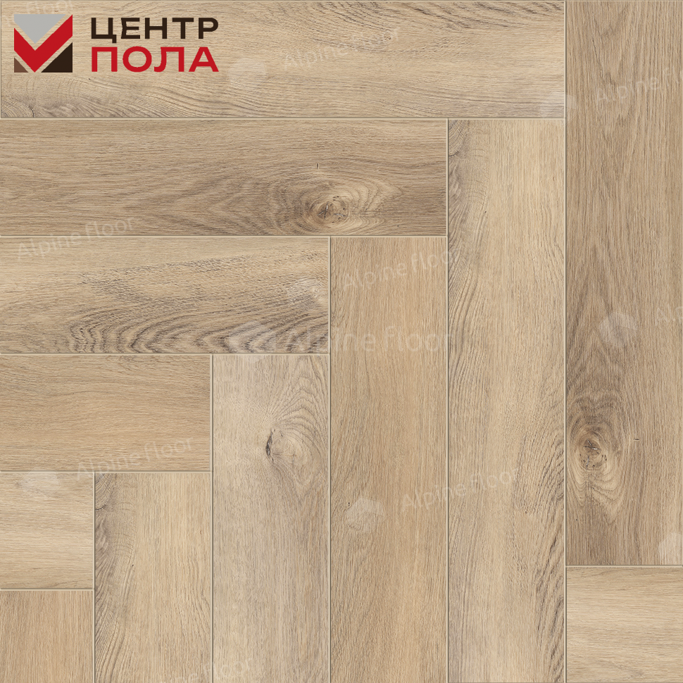 Кварцвинил Alpine Floor Parquet Lvt Eco 16-17 Дуб Синистра