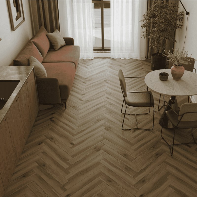 Ламинат Norland Herringbone Elegant LF303-40 Дуб Лира