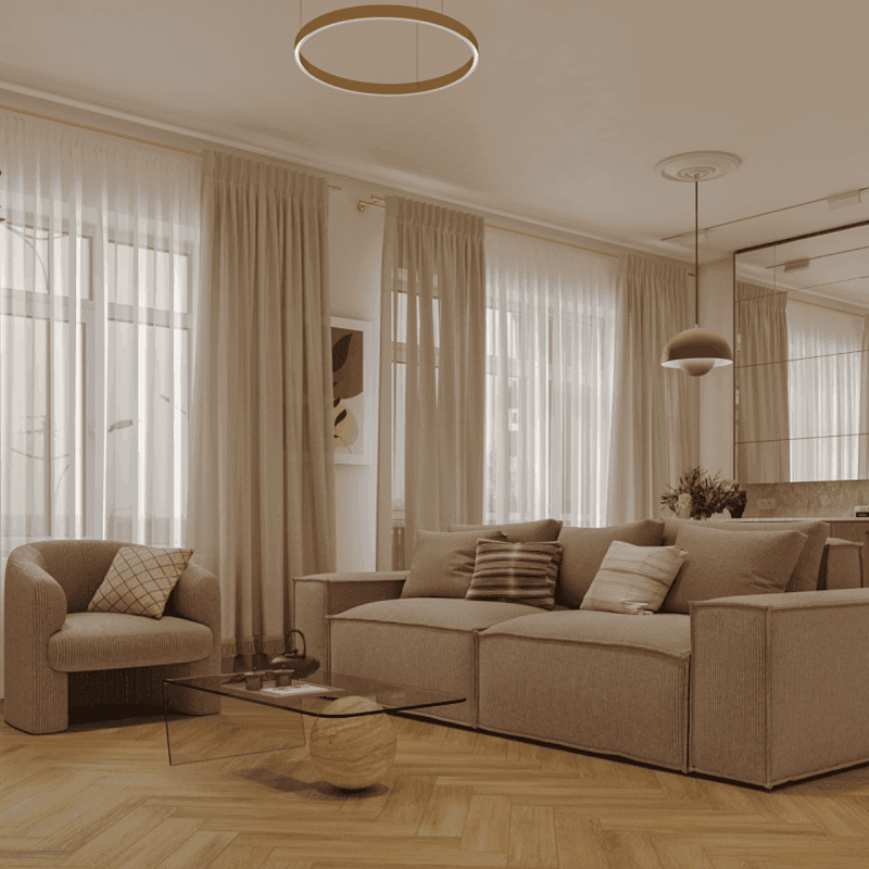 Кварцвинил Norland Паркет С (Parquet S) 1055-14 Provence