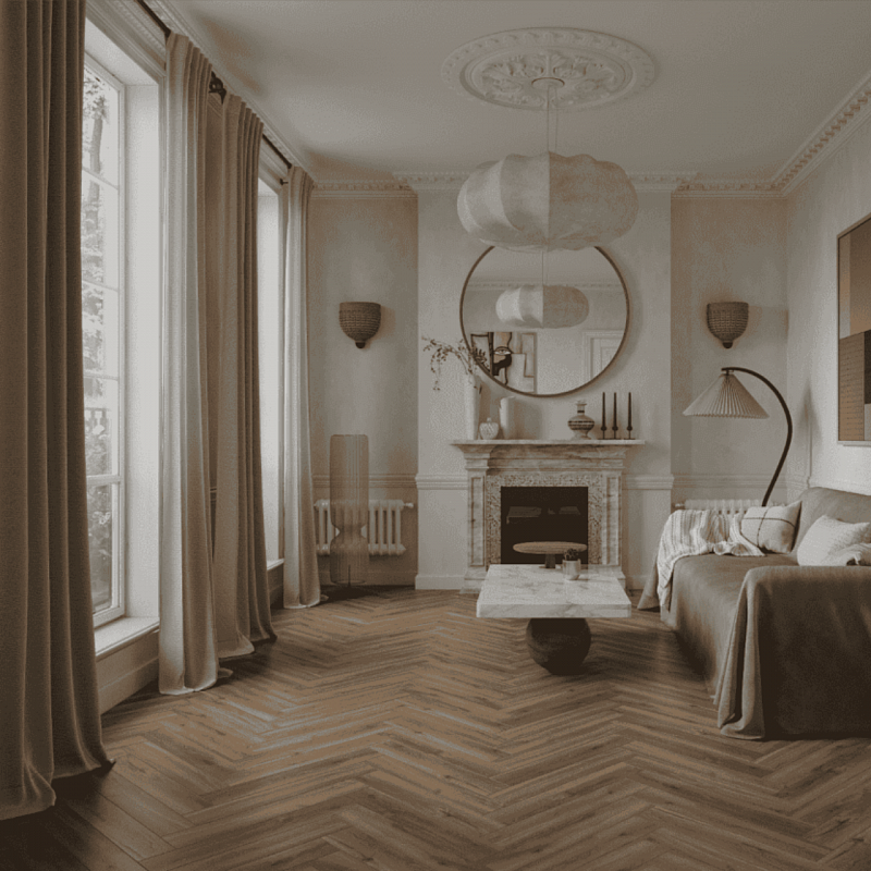 Ламинат Norland Herringbone Elegant LF303-37 Дуб Велла