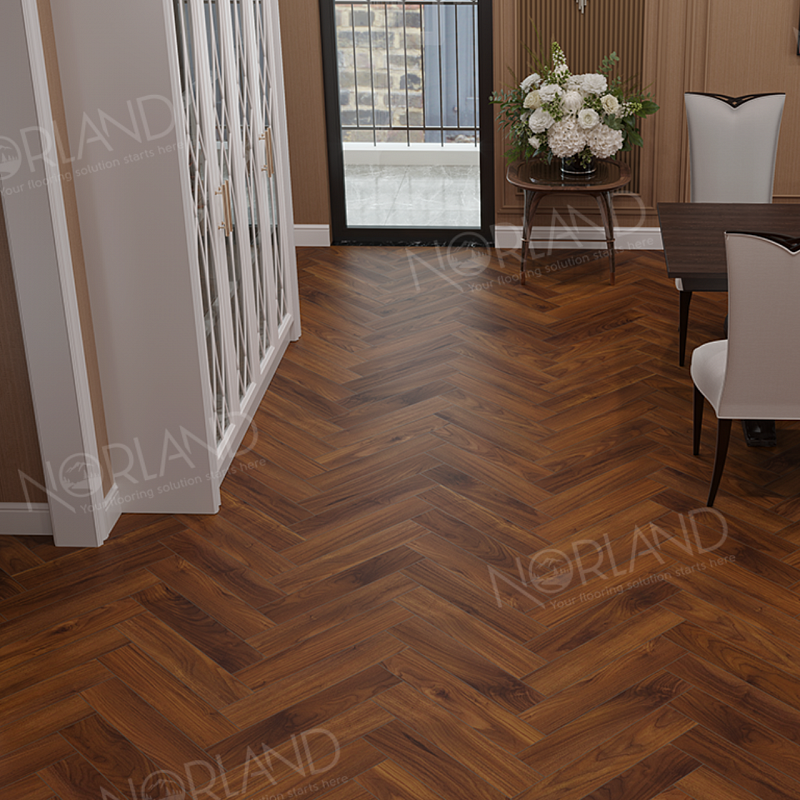 Ламинат Norland Herringbone Elegant LF303-19 Орех Кипр