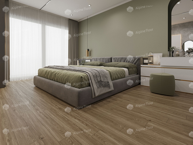 Кварцвинил Alpine Floor Sequoia Spc Еco 6-11 Секвойя Рустикальная