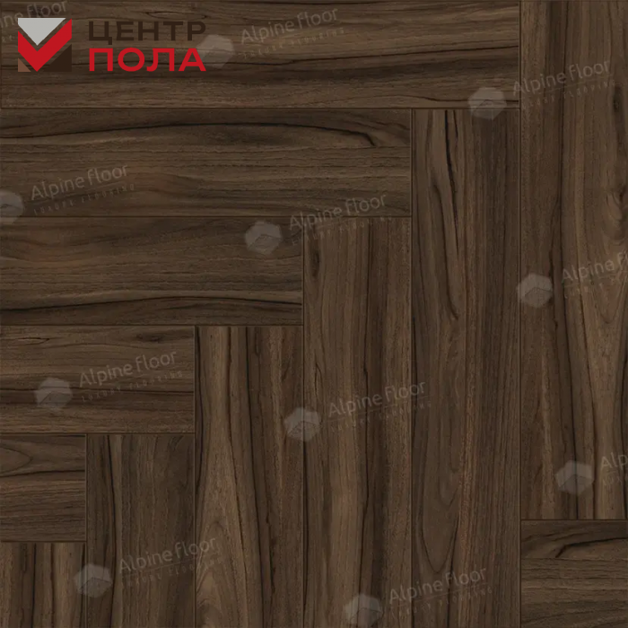Ламинат AlpineFloor Herringbone 10 LF107-14  Дуб Абруццо