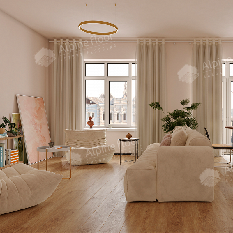 Кварцвинил Alpine Floor Grand Sequoia 5 мм Еco 11-1008 Макадамия