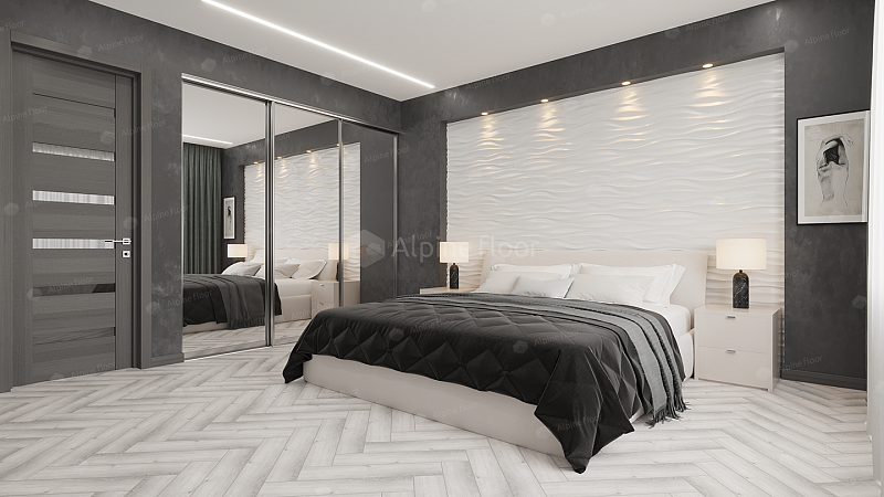 Кварцвинил Alpine Floor Parquet Lvt Eco 16-12 Дуб Альхена