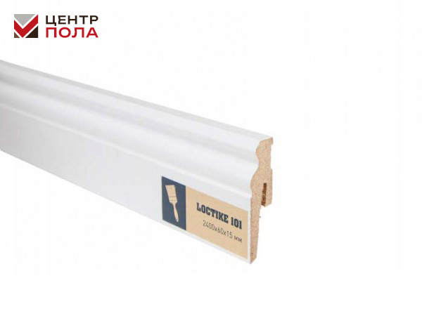 Плинтус MDF Arbiton Loctike 101 2400х60х15 мм