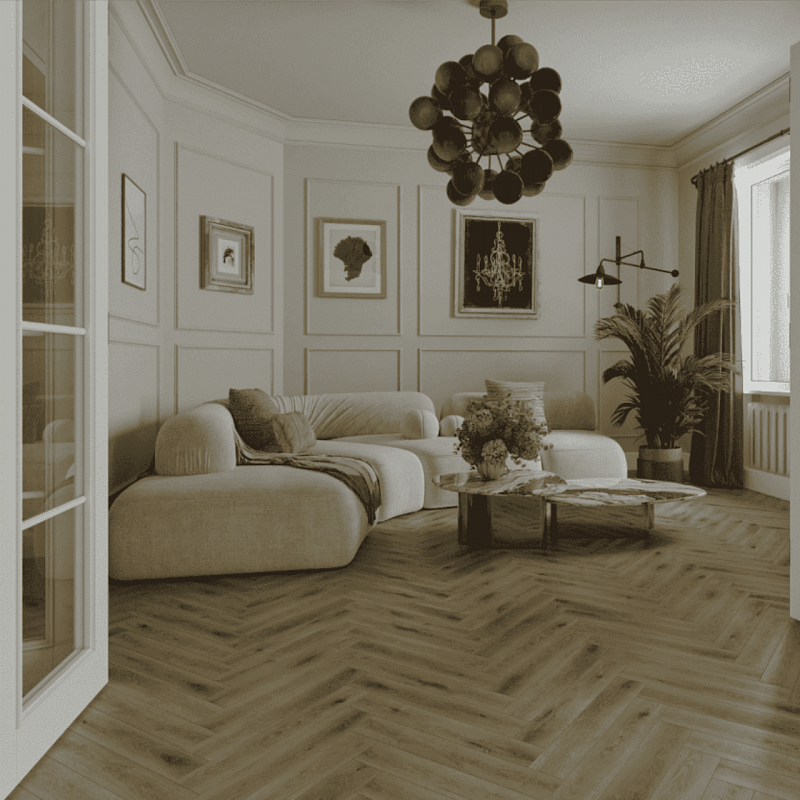 Ламинат Norland Herringbone Elegant LF303-41 Дуб Элла