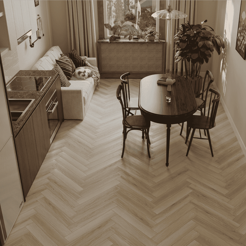 Ламинат Norland Herringbone Elegant LF303-33 Дуб Иония