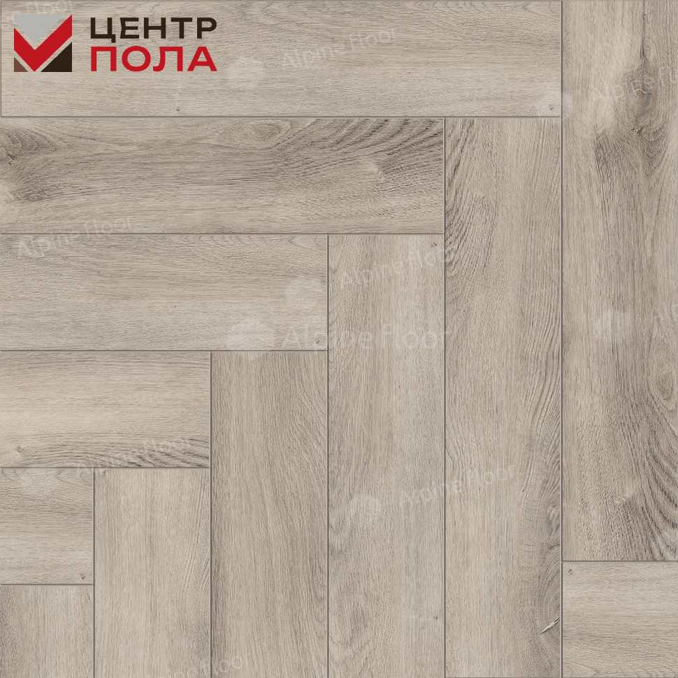 Кварцвинил Alpine Floor Parquet Lvt Eco 16-15 Дуб Исида
