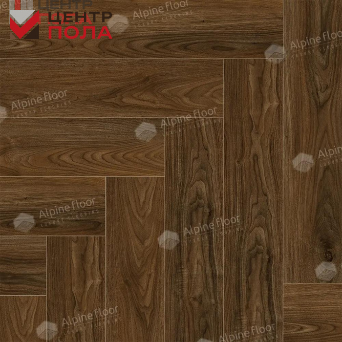 Кварцвинил Alpine Floor NUT Еco 22-4 Орех Кенари