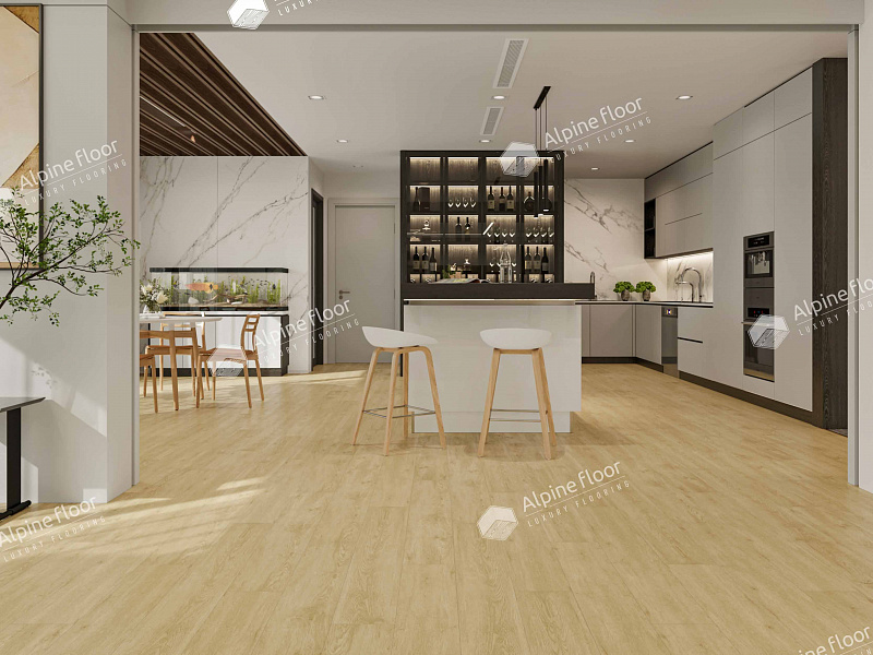 Кварцвинил Alpine Floor Classic Light Еco 106-33 Дуб Ваниль Селект