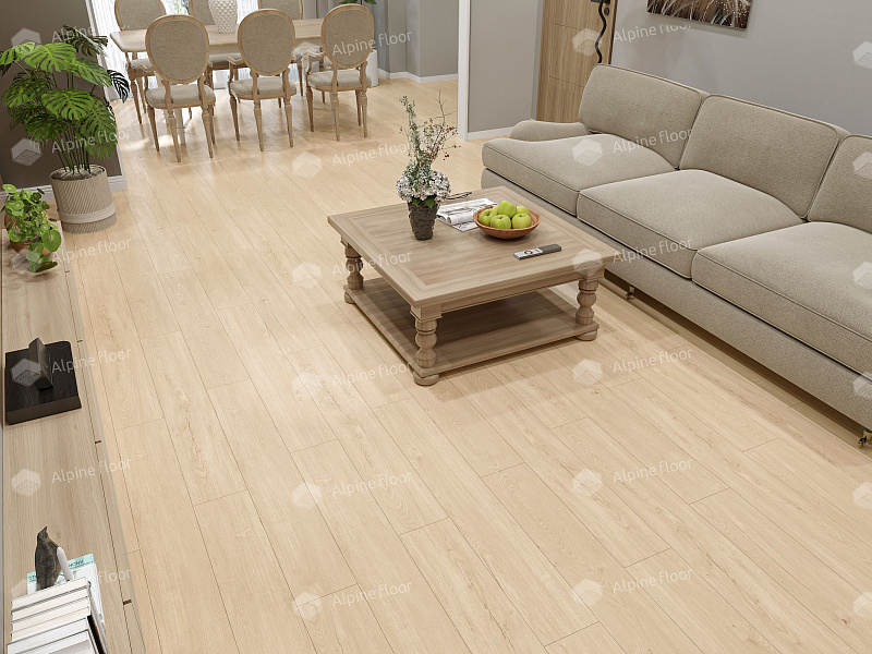 Кварцвинил Alpine Floor Sequoia Lvt Еco 6-10 Секвойя Классик