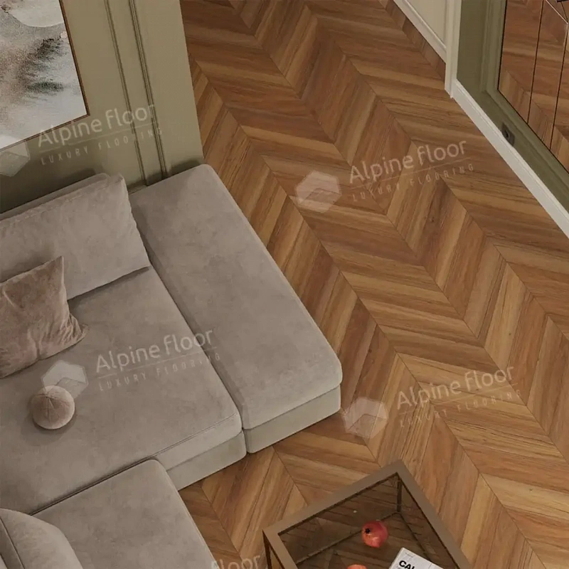 Ламинат AlpineFloor Chevron Art LF109-08 Дуб Этна