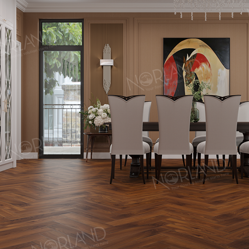 Ламинат Norland Herringbone Elegant LF303-19 Орех Кипр